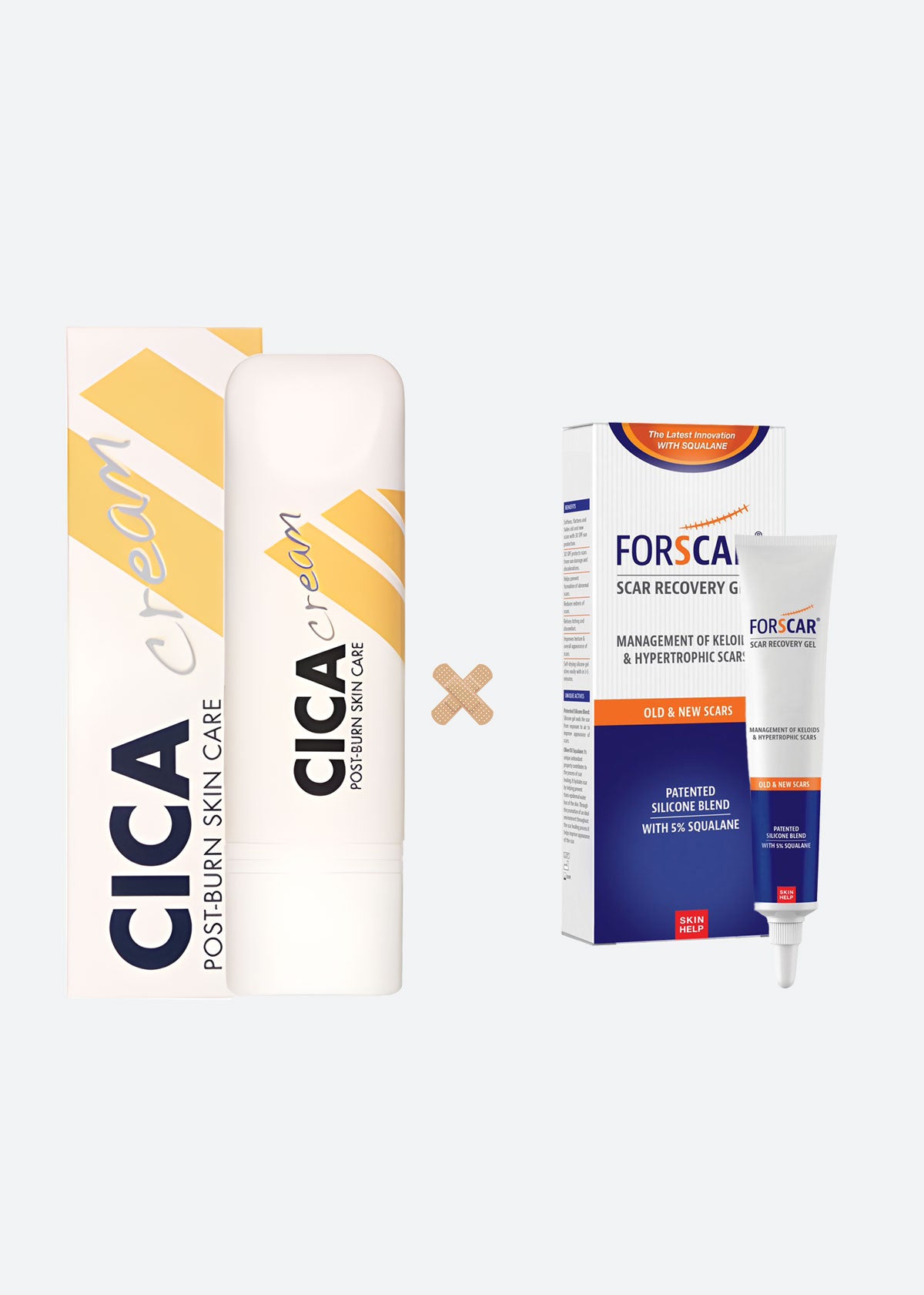 Cica Cream + Forscar Gel de Silicona