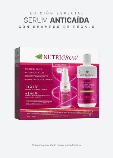 Sérum Set Anticaída Nutrigrow (3 unidades) | Edición Limitada