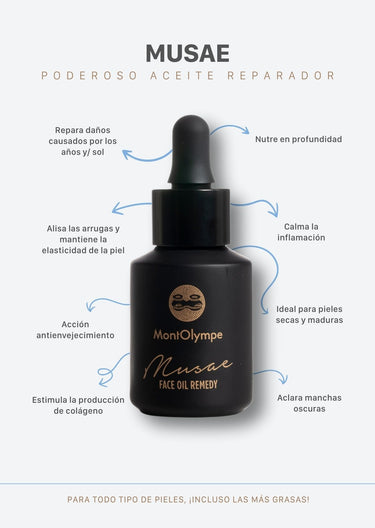 Musae Face Oil -Poderoso oleo reparador antienvejecimiento